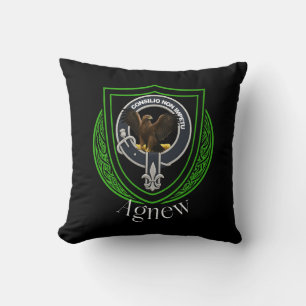 Coussin Blason de clan écossais Agnew
