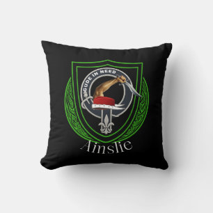 Coussin Blason de clan écossais Ainslie