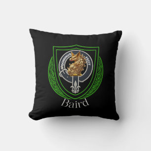 Coussin Blason de clan écossais Baird