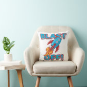 Coussin Blast Off Rocket Ship (Chaise)