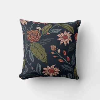 Coussin Blerta 1 - Motif floral