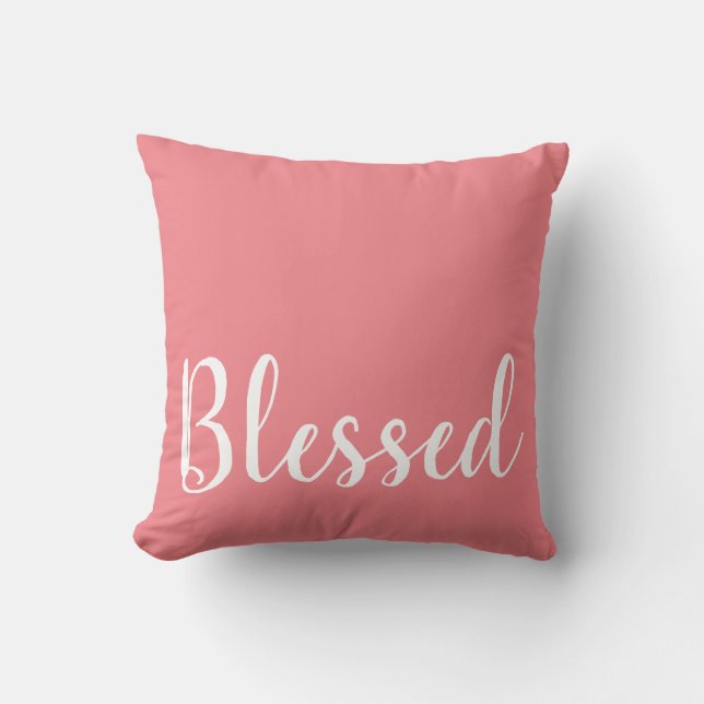 Coussin Blessé inspirant Mots Jeu d'oreiller (Recto)
