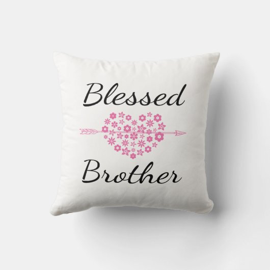 Coussin Blessed Brother (Verso)