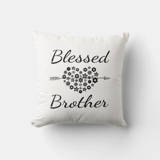 Coussin Blessed Brother (Recto)