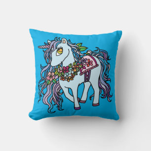 Coussin Bleu