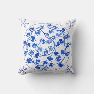 Coussin Bleu