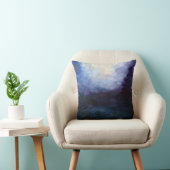 Coussin bleu Abstrait (Chaise)