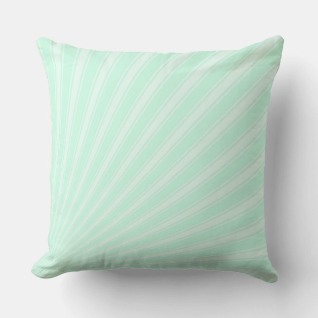 Coussin Bleu Aero Bleu Stripe Motif funky (Recto)
