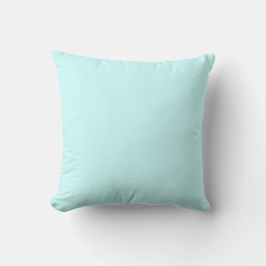 Coussin bleu bébé doux et solide (Recto)