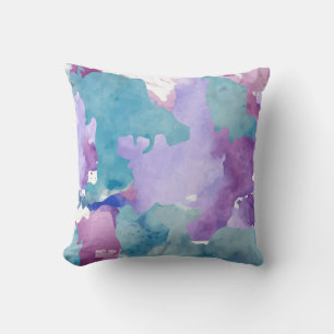 Coussin Bleu camouflage