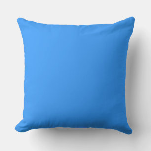 coussin bleu clair