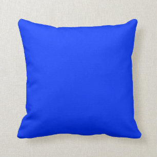 coussin bleu clair