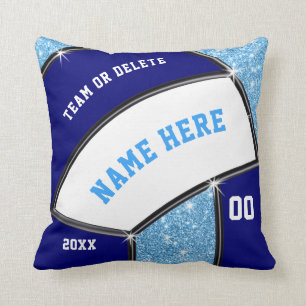 Coussin Bleu clair et bleu marine, Cadeaux supérieurs de