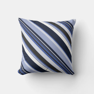 Coussin Bleu Contemporain Efficace Diagonale