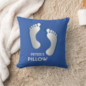 Coussin bleu de bébé (Couverture)