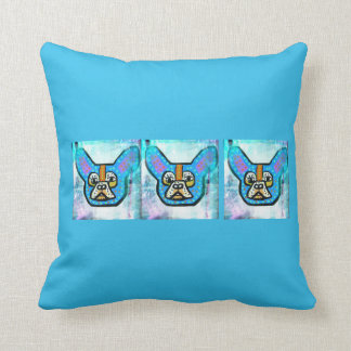 Coussin bleu de Frenchie