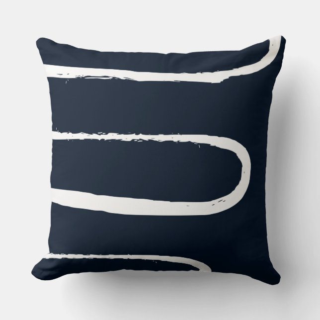 Coussin Bleu de la marine (Recto)