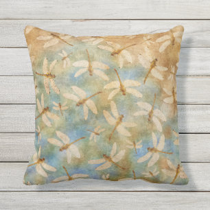 Coussin Bleu de libellule