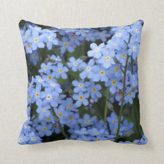 Coussin bleu de myosotis des marais