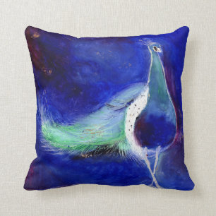 Coussin Bleu de paon 2013