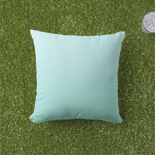 coussin bleu d'eau claire (Herbe)