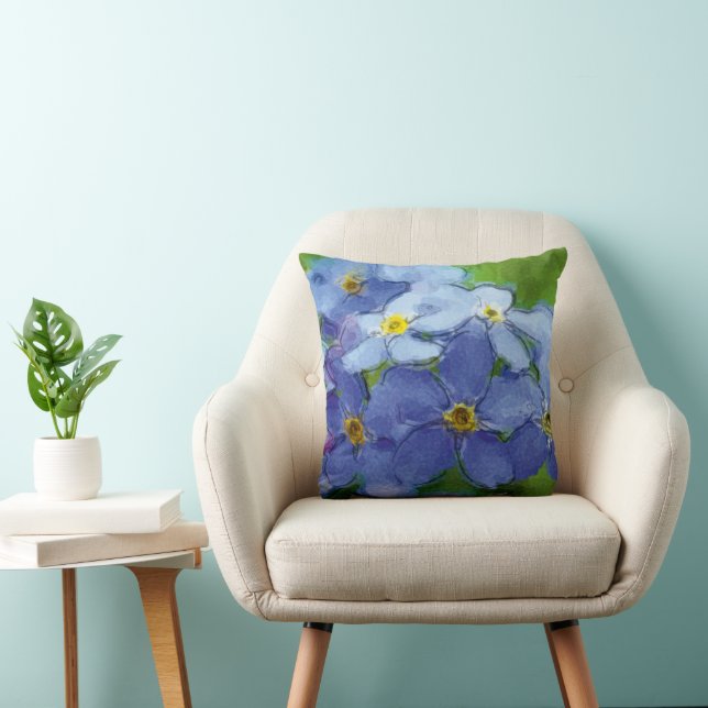 Coussin Bleu digestif | (Chaise)
