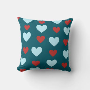Coussin Bleu Élégant Mignon Cosy Moderne Romantique Chic C