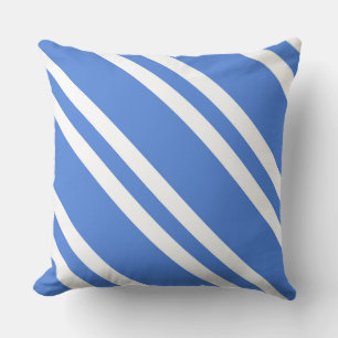 Coussin Bleu et blanc