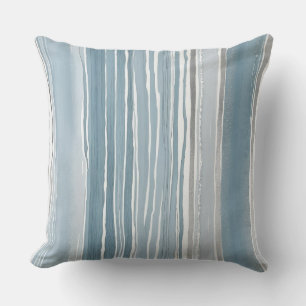 Coussin Bleu et gris poussiéreux