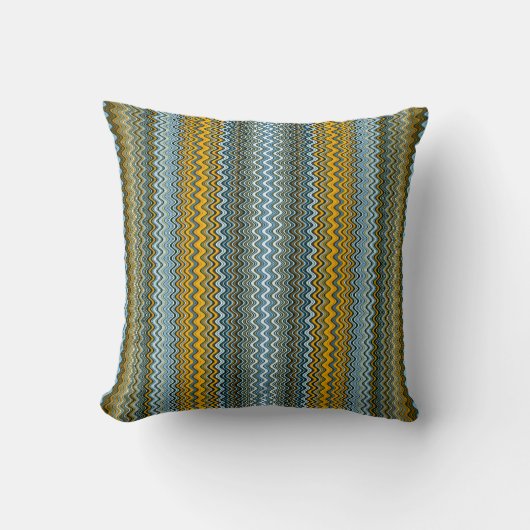 Coussin Bleu et Jaune (Recto)
