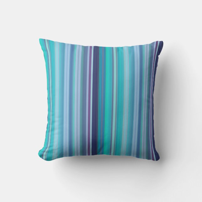 Coussin Bleu et Lilac (Recto)