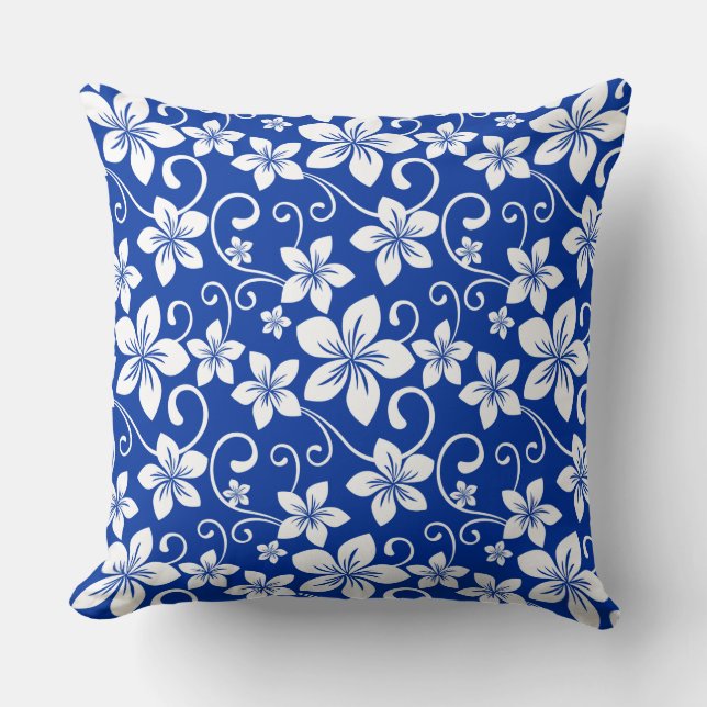 COUSSIN BLEU HAWAII (BLEU ROYAL) (Recto)