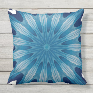coussin bleu Mandala3