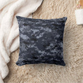 Coussin bleu militaire de camouflage des (Couverture)