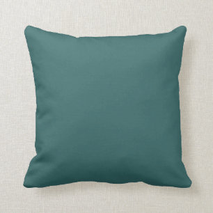 Coussin bleu moyen solide