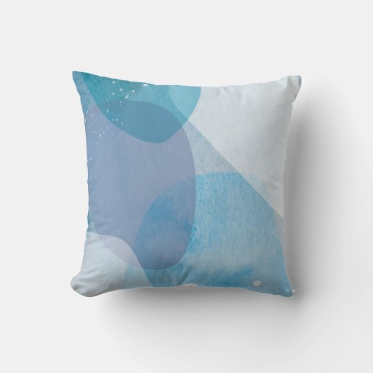 Coussin bleu Pacifique (Recto)