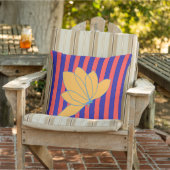 Coussin Bleu rouge doré (Chaise)