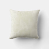 Coussin bleu sarcelle beige floral (Verso)