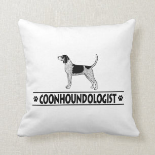 Coussin Bleu Tick Coonhound