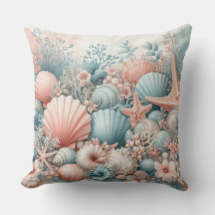 COUSSIN BLEU TROPICAL & CORAL SOUS MARINS