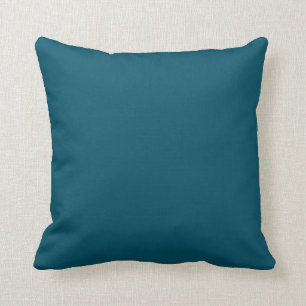 Coussin bleu turquoise Turquoise foncé
