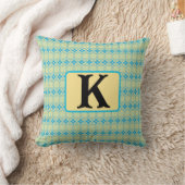 COUSSIN BLEUE ET JAUNE (Couverture)