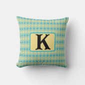 COUSSIN BLEUE ET JAUNE (Recto)