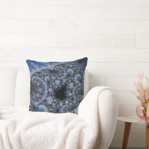 Coussin Bleus Abstract