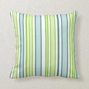 Coussin Bleus et verts de plage