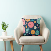 Coussin Blobs spatiaux (Chaise)