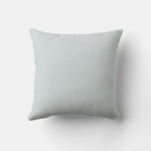 Coussin Bloc de couleur bleu arctique    (Verso)