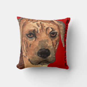Coussin Bloc de couleur Rhodesian Ridgeback