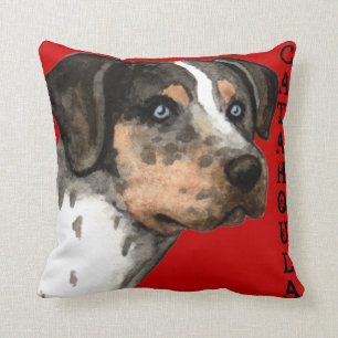 Coussin Bloc de couleurs de Catahoula