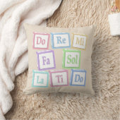 Coussin Blocs Bébé Musicaux "Do Ré Mi" Octave Solfège (Couverture)